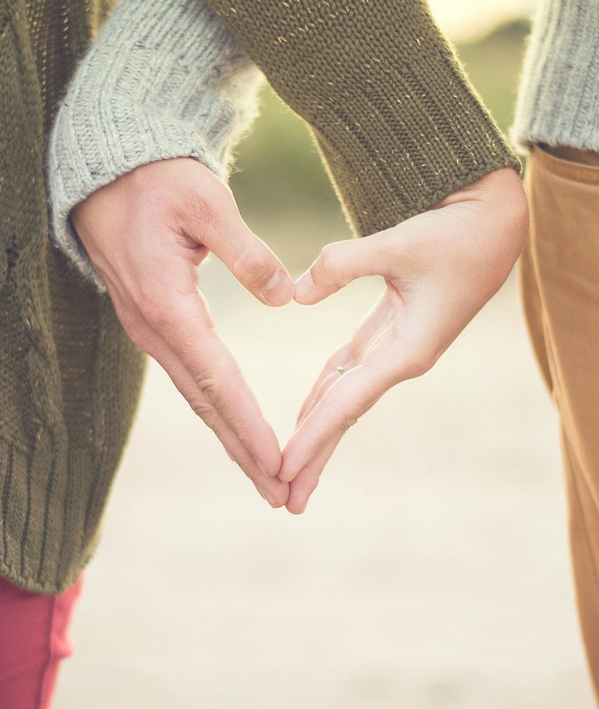 Heart hands pic by kristina litvjak on unsplash.